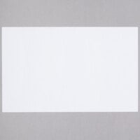 Universal UNV47240 5 inch x 8 inch White Unruled Index Cards - 100/Pack
