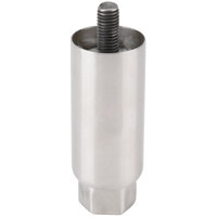 Avantco 177PAG1 Stainless Steel Adjustable 3 1/2 inch - 5 1/2 inch Leg