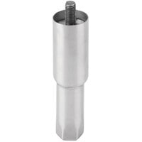 Avantco 177PAG1 Stainless Steel Adjustable 3 1/2 inch - 5 1/2 inch Leg