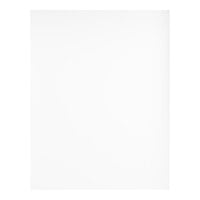 Neenah 80211 Exact 8 1/2" x 11" White Pack of 67# Vellum Paper Cover Stock - 250 Sheets