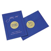 Avery® 22831 Easy Peel 2 inch Gold Embossed Matte Round Foil Labels - 96/Pack