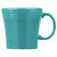 Fiesta® Dinnerware from Steelite International HL1475107 Turquoise 15 oz. Tapered China Mug - 12/Case