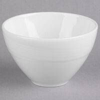Syracuse China 987659361 Silk 10.25 oz. Round Royal Rideau White Porcelain Bouillon   - 36/Case