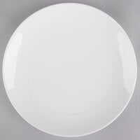 Reserve by Libbey 987659301 Silk 11" Round Royal Rideau White Porcelain Coupe Plate - 12/Case