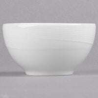 Reserve by Libbey 987659325 Silk 8 oz. Round Royal Rideau White Porcelain Bowl - 36/Case
