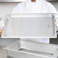 Vollrath 70005 Super Pan Full Size Stainless Steel Food Transport Cover