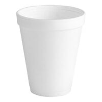 Dart 10J10 10 oz. White Customizable Foam Cup - 1000/Case