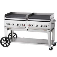 Crown Verity MG-60LP 60 inch Portable Outdoor Griddle - Liquid Propane