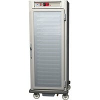 Metro C589-SFC-LPFS C5 8 Series Reach-In Pass-Through Heated Holding Cabinet - Clear/ Solid Full Doors