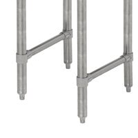 Advance Tabco SU-10A 18" Stainless Steel Leg Upgrade