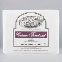 Golden Barrel 90/10 Creme Fondant - 50 lb.