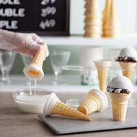 Phillips White Chocolate Ice Cream Cone Dip and Fruit Coating - #10 Can