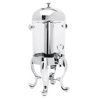 Eastern Tabletop 7542 Freedom 2 Gallon Stainless Steel Beverage Dispenser with Acrylic Container and Ice Core