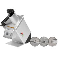 Hobart FP100-1A Continuous Feed Food Processor with 3 Discs - 1/3 hp