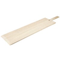 American Metalcraft 8 inch x 29 1/2 inch Long Blade Wood Pizza Peel with 6 1/2 inch Handle 836