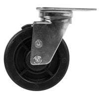 5 inch Swivel Plate Caster with Brake