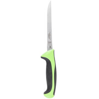 Mercer Culinary M22206GR Millennia Colors® 6 inch Semi-Flexible Narrow Boning Knife with Green Handle