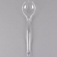 Sabert UCL72F 10 inch Clear Disposable Plastic Serving Fork - 6/Pack