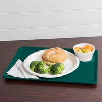 Cambro 1216D414 12 inch x 16 inch Teal Dietary Tray - 12/Case