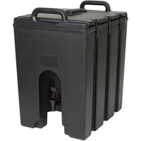 Cambro 1000LCD110 Camtainers® 11.75 Gallon Black Insulated Beverage Dispenser