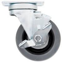 Garland and US Range Equivalent Swivel Plate Caster with Brake for S and H Series Ranges