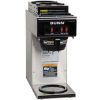 Bunn 13300.0004 VP17-3 Low Profile Pourover Coffee Brewer with 3 Warmers