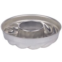 Fox Run 8 1/2 x 3 1/2 Non-Stick Carbon Steel Fluted Bundt Cake Pan - 72  oz. Capacity