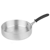 Vollrath 68733 Wear-Ever Classic Select 3 Qt. Straight Sided Heavy-Duty Aluminum Saute Pan with TriVent Silicone Handle