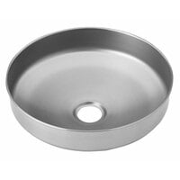 T&S EW-SP90 11 inch Round Stainless Steel Receptor Replacement for T&S EW-7360B Eyewash Unit