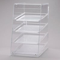 Cal-Mil 1012 Four Tier U-Build Classic Pastry Display Case - 13 1/2 inch x 21 inch x 24 1/2 inch