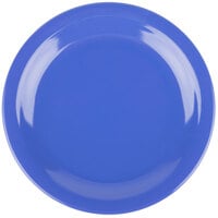 Carlisle 4350314 Dallas Ware 7 1/4 inch Ocean Blue Melamine Plate - 48/Case