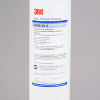3M Water Filtration Products CFS9812X-S 14 3/8 inch Retrofit Sediment, Cyst, Chlorine Taste and Odor Reduction Cartridge with Scale Inhibition - 0.5 Micron, 1.5 GPM