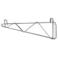 Advance Tabco DB-18 18 inch Deep Double Wall Mounting Bracket for Adjoining Chrome Wire Shelves