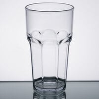 Carlisle 582007 Louis 20 oz. Clear SAN Plastic Tumbler - 24/Case