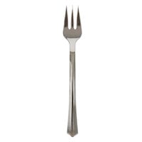 WNA Comet RFPFK4 Reflections Petites 4 1/4 inch Stainless Steel Look Heavy Weight Plastic Tasting Fork - 400/Case