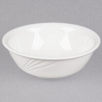 CAC GAD-80 Garden State 25 oz. Bone White Porcelain Bowl - 24/Case