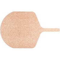 American Metalcraft 16 inch x 17 inch Natural Pressed Pizza Peel with 9 inch Handle MP1626