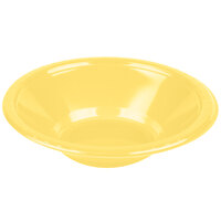 Creative Converting 28102051 12 oz. Mimosa Yellow Plastic Bowl - 20/Pack