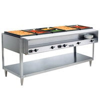 Vollrath 38119 ServeWell® Electric Five Pan Hot Food Table 208/240V - Sealed Well