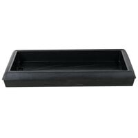 Carlisle 767003 Black 4' Five Star Buffet Bar Tabletop Food/Salad Bar