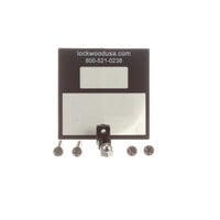 Lockwood H-THERMOMETER-D Thermometer Door Square