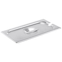 Vollrath 75230 Super Pan V 1/3 Size Slotted Stainless Steel Steam Table / Hotel Pan Cover