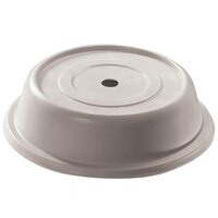 Cambro 913VS380 Versa Camcover 9 13/16 inch Ivory Round Plate Cover - 12/Case
