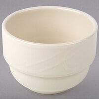 Homer Laughlin by Steelite International HL6011000 7.5 oz. Ivory (American White) China Bouillon Cup - 36/Case