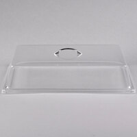 Cal-Mil 327-9 Clear Standard Rectangular Bakery Tray Cover - 9" x 26" x 4"
