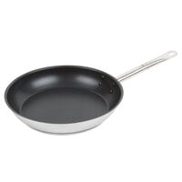 Vollrath N3811 Optio 11 inch Stainless Steel Non-Stick Fry Pan with Aluminum-Clad Bottom