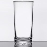 GET H-9-1-SAN-CL Cheers 9 oz. Customizable Clear SAN Plastic Highball Glass - 24/Case