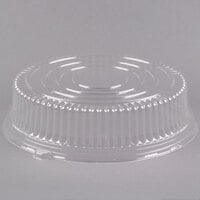 Fineline Platter Pleasers 9601-L 16 inch Clear PET Plastic Round High Dome Lid - 25/Case