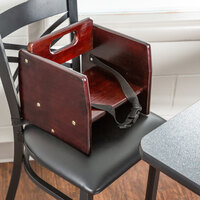 restaurant style booster seat