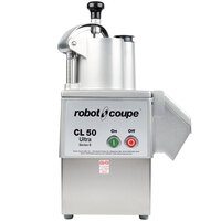 Robot Coupe CL50 Ultra Continuous Feed Food Processor with 2 Discs - 1 1/2 hp